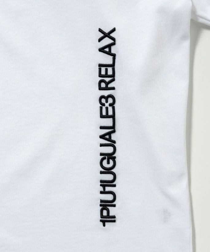バーチカルエンブロイディーロングTシャツ | Tシャツ | ホワイト | メンズ