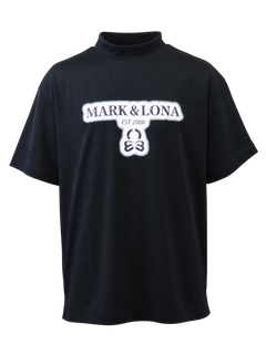 Blur Sign Spectrum Performance Mock | Tシャツ | ブラック | メンズ | ゴルフウェア