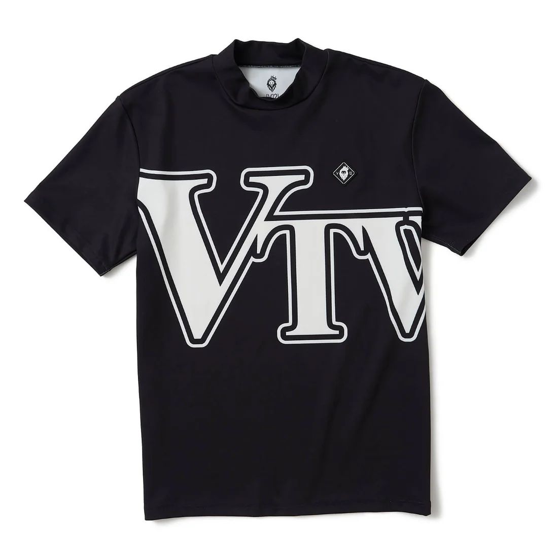 BIG AWA MOCK | Tシャツ | ブラック | メンズ | ゴルフウェア