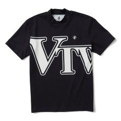 BIG AWA MOCK | Tシャツ | ブラック | メンズ | ゴルフウェア