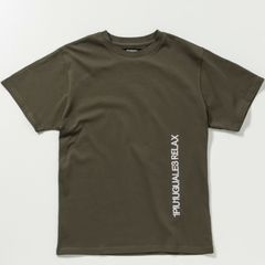 バーチカルエンブロイディー半袖Tシャツ | Tシャツ | カーキ | メンズ