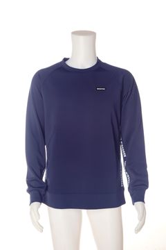 MENS SIDE LOGO LINE CREW NECK | クルーネックスウェット | トレーナー | メンズ | ネイビー | ゴルフウェア