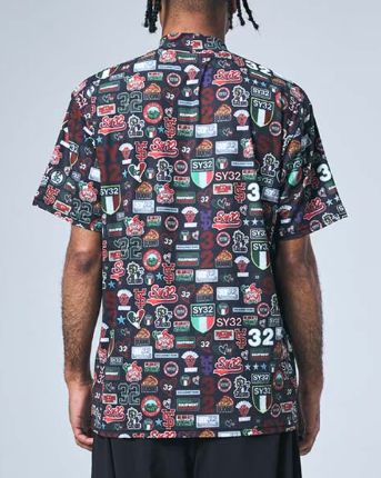 GRAPHIC MOCK NECK TEE | モックネック | ワッペン | メンズ | ゴルフウェア