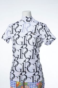 MOCK NECK 113G FULL MIX LOGO | モックネック | Tシャツ | ホワイト | レディース | ゴルフウェア