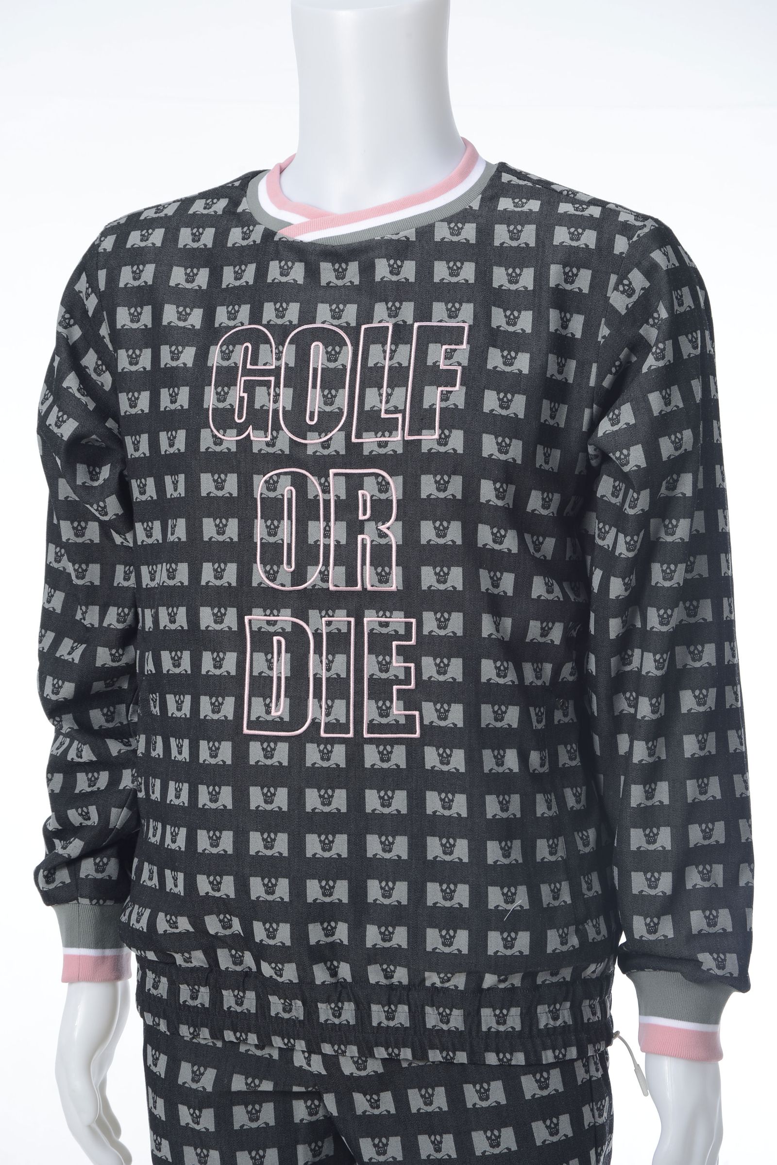 Pave Wooly tech Pull Over | スニードジャック | ブラック | メンズ | ゴルフウェア