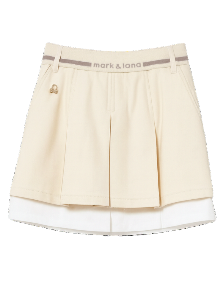 Cornel Layerd Pleated Skirt | スカート | オフホワイト | レディース | ゴルフウェア