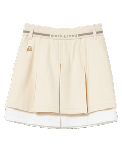 Cornel Layerd Pleated Skirt | スカート | オフホワイト | レディース | ゴルフウェア