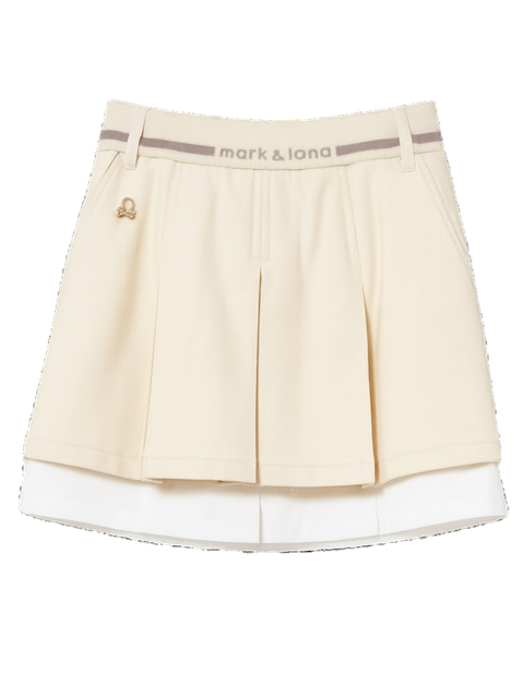 Cornel Layerd Pleated Skirt | スカート | オフホワイト | レディース | ゴルフウェア