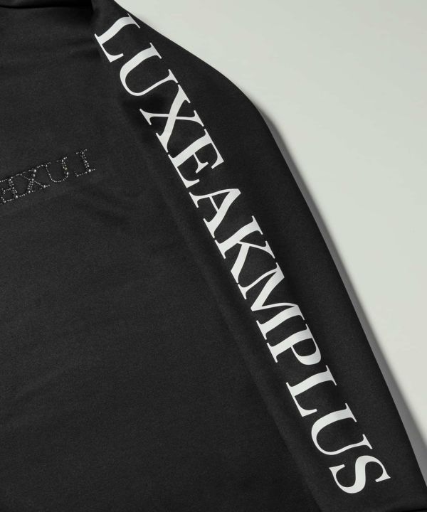 ランダムラインストーンハイネックTシャツ | Tシャツ | ブラック | メンズ | ゴルフウェア