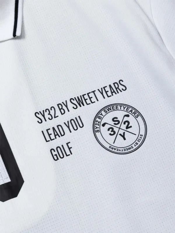 DRY TRICOT MESH ZIP UP POLO | ポロシャツ | ホワイト | メンズ | ゴルフウェア