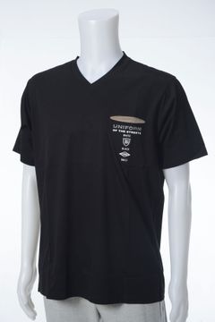 VネックTシャツ | ブラック | メンズ | ゴルフ