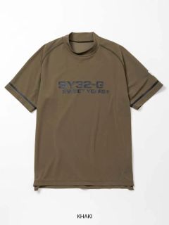 MATTE PONTE STRETCH MOCK | モックネックシャツ | カーキ | メンズ | ゴルフウェア