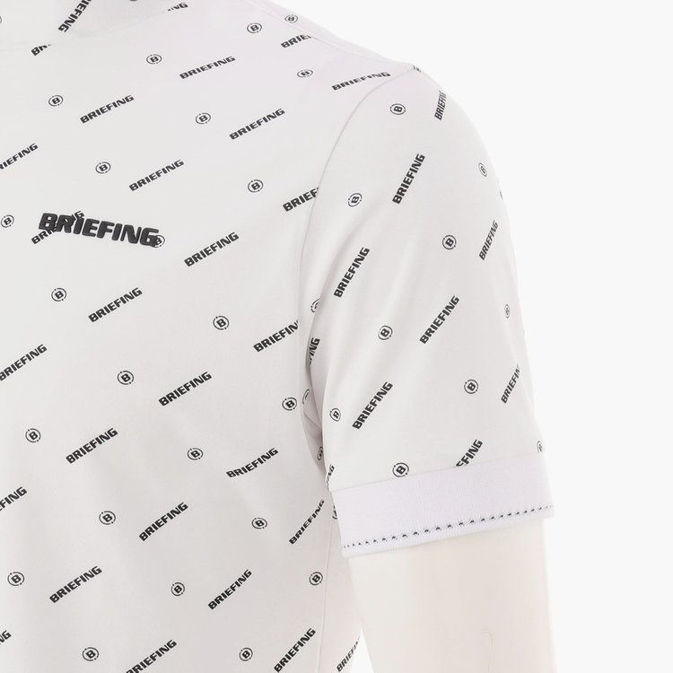 MENS MONOGRAM HIGH NECK | ハイネックTシャツ | ホワイト | メンズ | ゴルフウェア