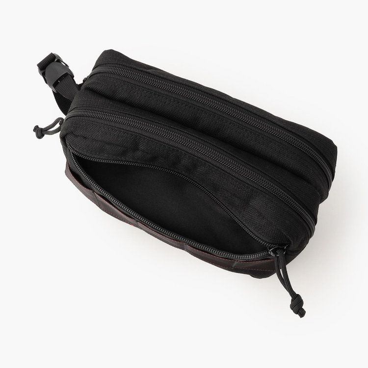 TURF DOUBLE ZIP POUCH TL | ポーチ | ブラック | ユニセックス | ゴルフ