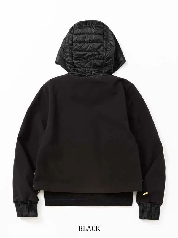 QUILT ＆ STORM FLEECE COMBI BLOUZON | ジャケット | ブラック | レディース | ゴルフウェア