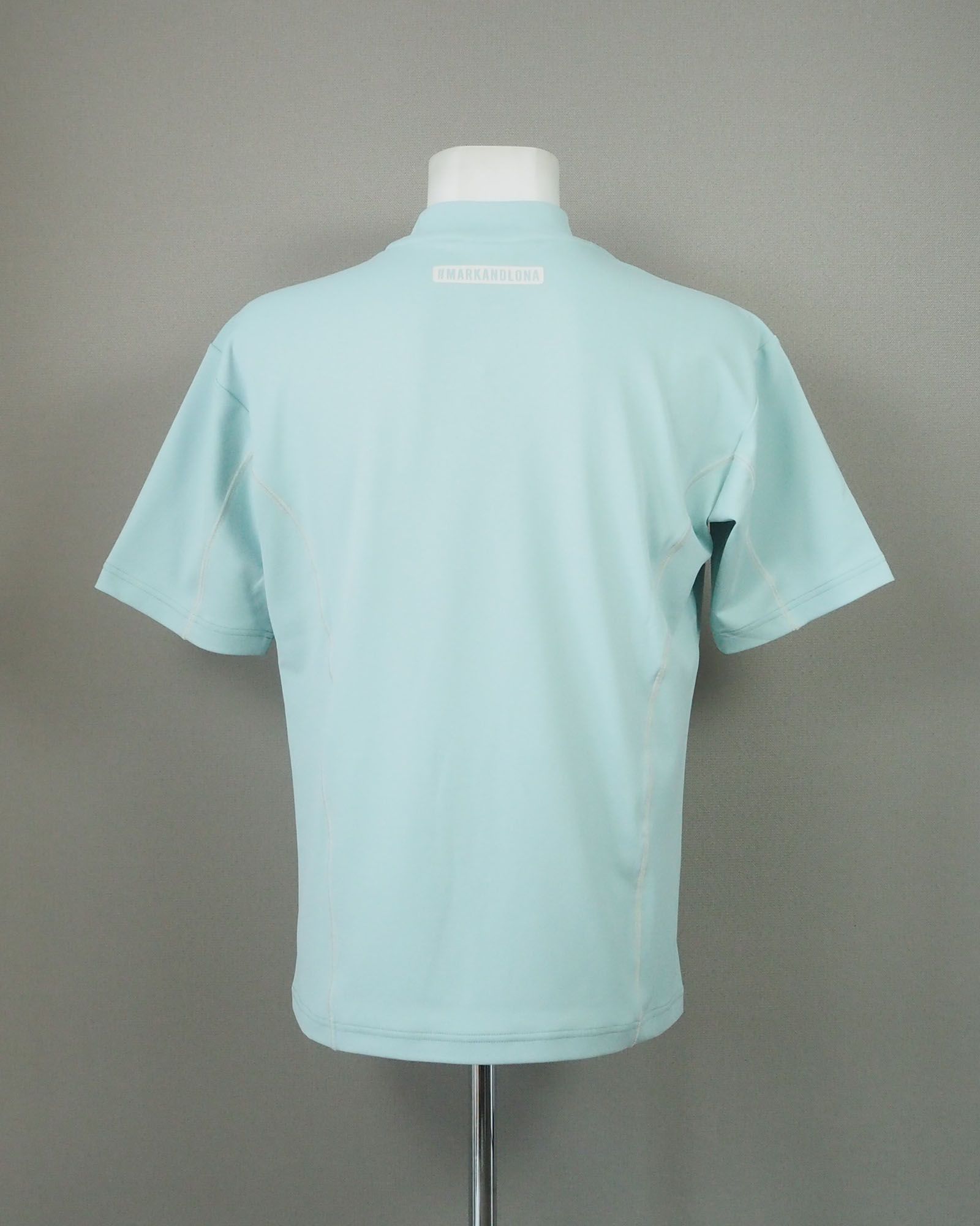Pulsar Mock Neck Tee | モックネック | ミント | ユニセックス | ゴルフウェア