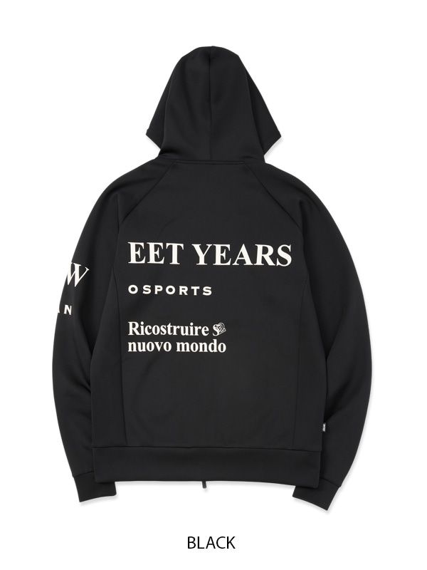 DOUBLEKNIT SEPARATE GRAPHIC ZIP HOODIE  | ブルゾン | ブラック | メンズ | ゴルフウェア