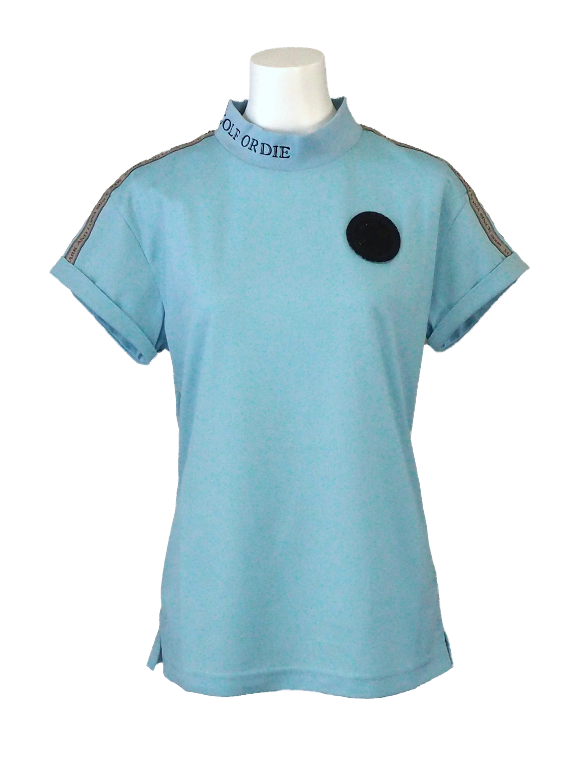 Eve Mock Tee | モックネックシャツ | サックス | レディース | ゴルフウェア