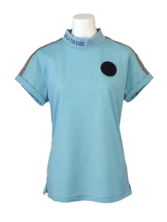 Eve Mock Tee | モックネックシャツ | サックス | レディース | ゴルフウェア