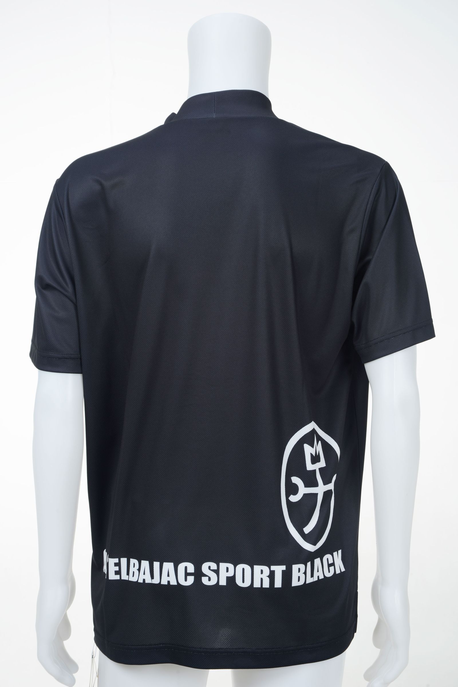 クールコア Beach+ロゴ柄 モックネック 半袖Tシャツ | ブラック | メンズ | ゴルフウェア