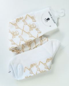 Ruler Spark Knee Socks | ルーラースパーク ニーソックス | レディース ゴルフウェア | WHITE ホワイト