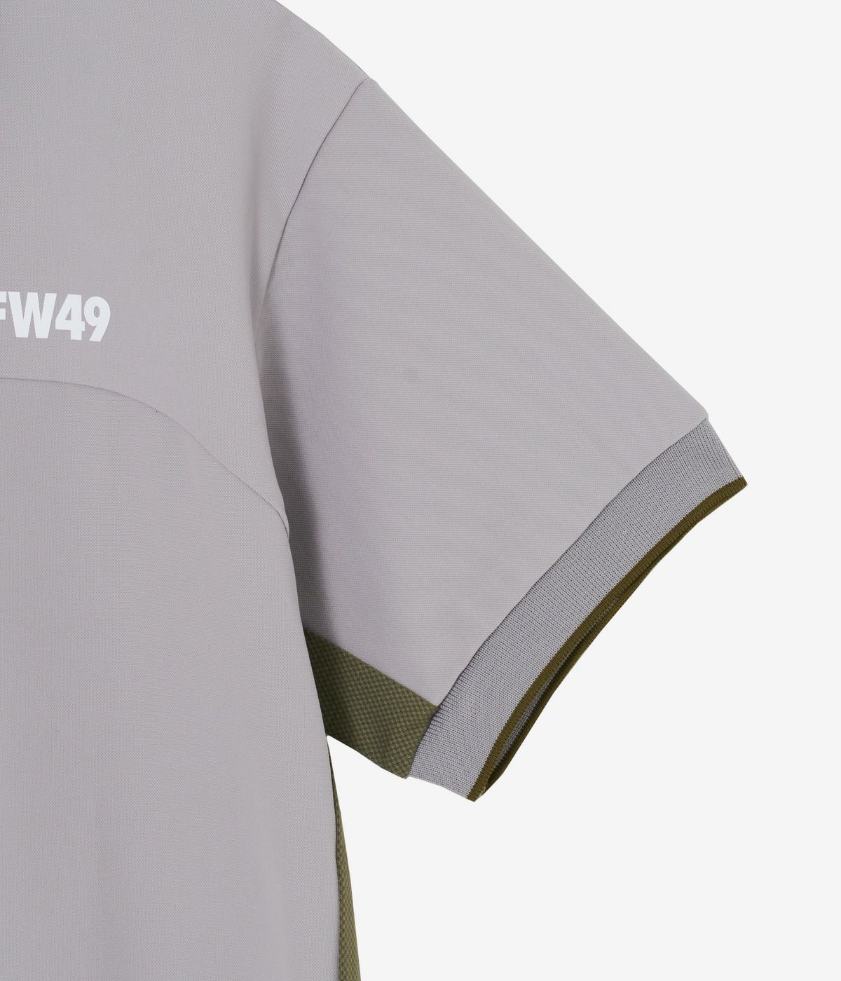 BACK MESH SKIPPER POLO | ポロシャツ | グレージュ | メンズ | ゴルフウェア