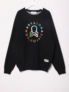 Ever Spangle Crew Sweater | クルーネックセーター | ブラック | メンズ | ゴルフウェア
