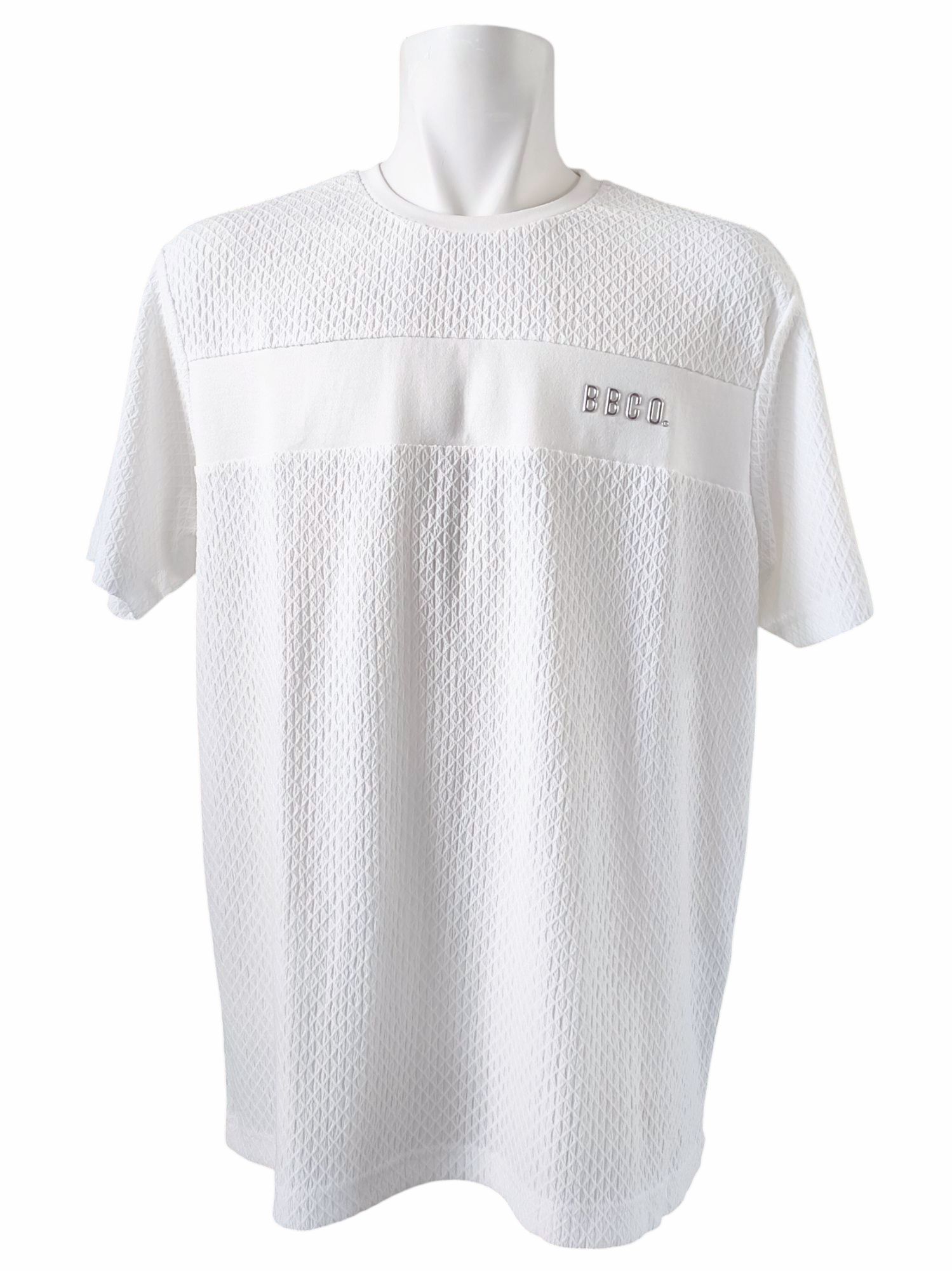 胸切り替えTシャツ | ホワイト | メンズ