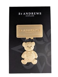 テディベアクリップマーカー | ゴールド | ユニセックス | ゴルフ