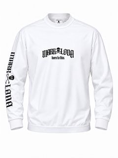 Fraktur Smooth Mock Neck | モックネック | ホワイト | メンズ | ゴルフウェア