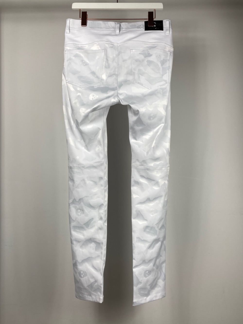 Gauge Jacquard Camo Pants | スラックス | ホワイト | グレー | ブラック |メンズ