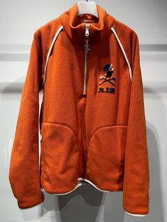 Médoc Alpine Fleece 1/4 Zip Top | モックネック | オレンジ | メンズ | ゴルフウェア