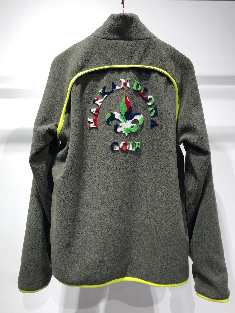 Médoc Alpine Fleece 1/4 Zip Top | モックネック | カーキ | メンズ | ゴルフウェア