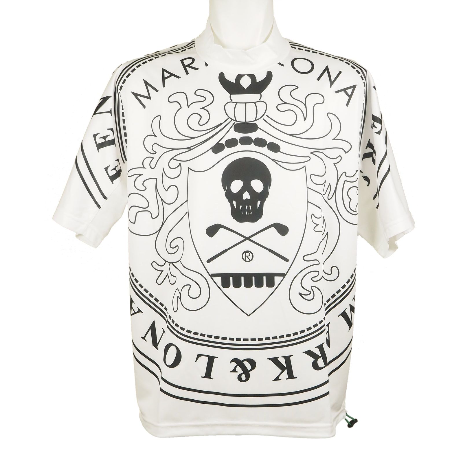 Ezekiel Mock Neck Top | モックネック | Tシャツ | ホワイト | メンズ | ゴルフウェア