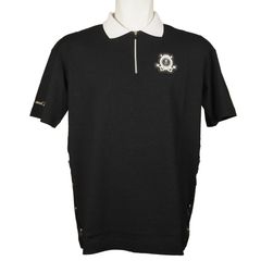 Prince Stud Polo | ポロシャツ | ブラック | メンズ | ゴルフウェア