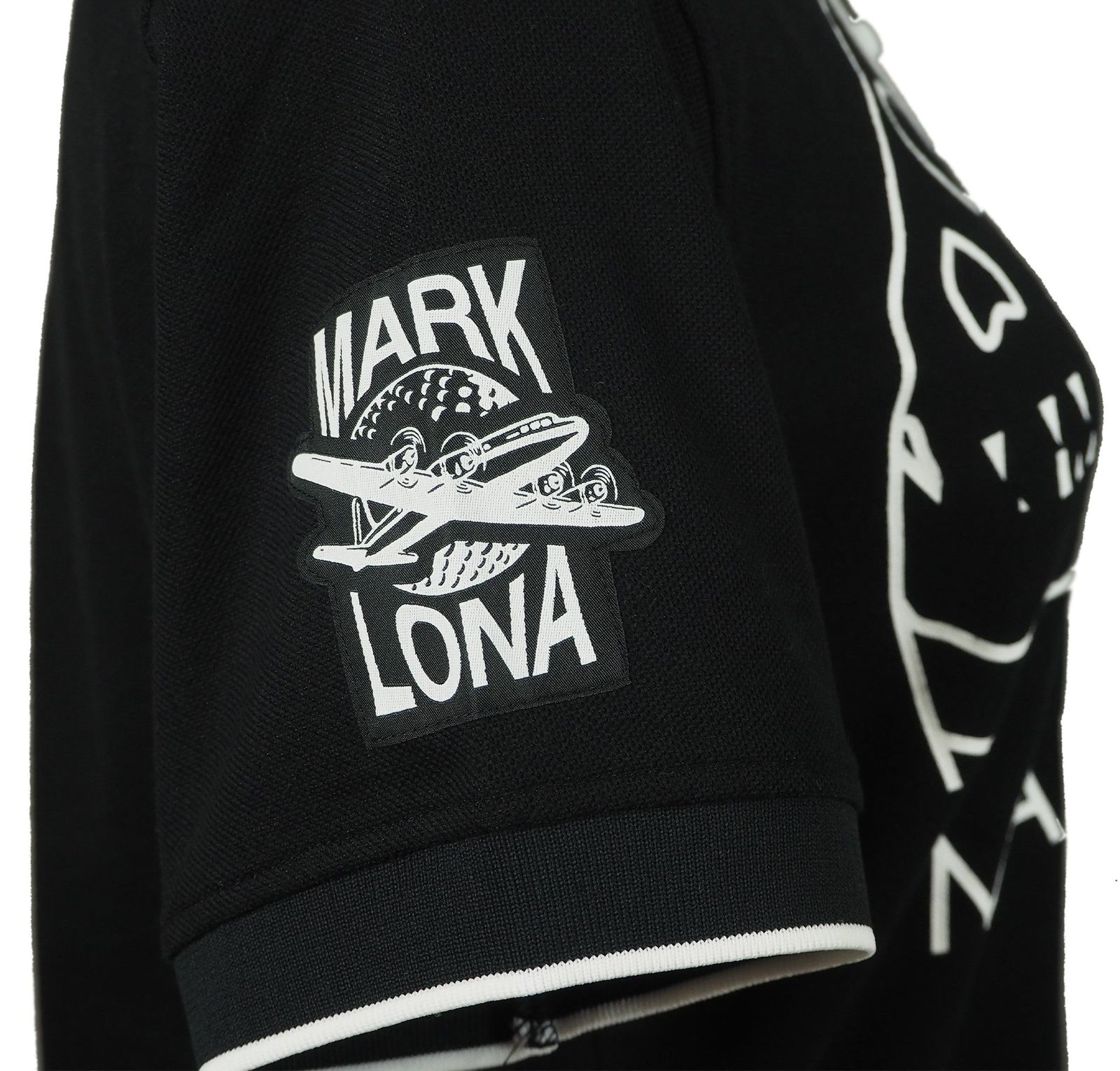 MARK&LONA - Selene Polo | 半袖 ポロシャツ | ブラック