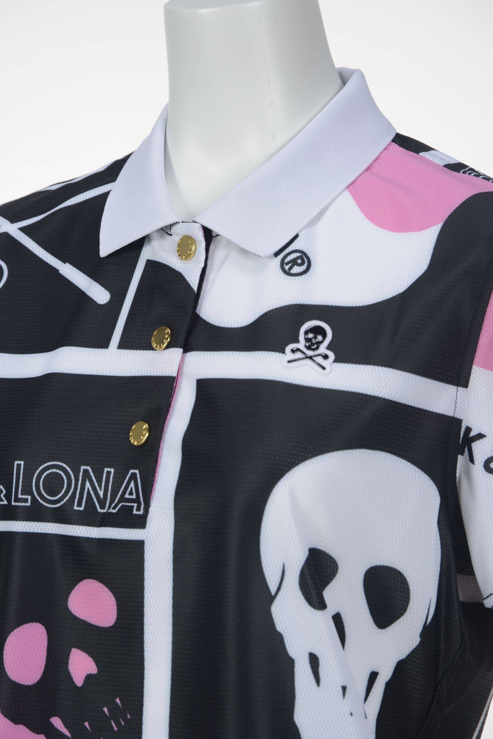 Cray Mesh Polo | ポロシャツ | ピンク | レディース | ゴルフウェア