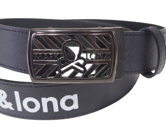 Hollow Skull Adjust Leather Belt | ベルト | ブラック | ユニセックス | ゴルフ