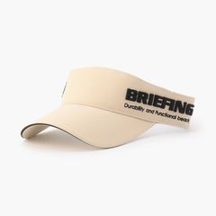 ROUND LOGO VISOR | サンバイザー | ベージュ | ユニセックス | ゴルフウェア