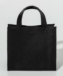 シンセティックサフィアーノミニトートバッグ | バック | ブラック | メンズ