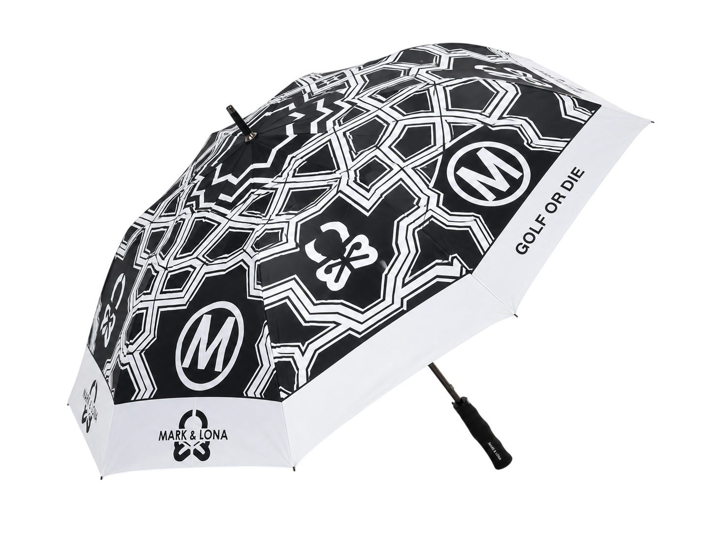 ML Studio UV Golf Umbrella | 傘 | ゴルフ用傘 | ブラック | ユニセックス | ゴルフグッズ