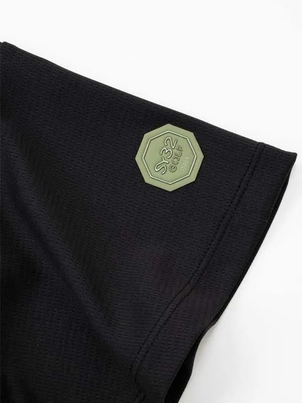 SIDE GRAPHIC MOCK | モックネック | ブラック | レディース | ゴルフウェア