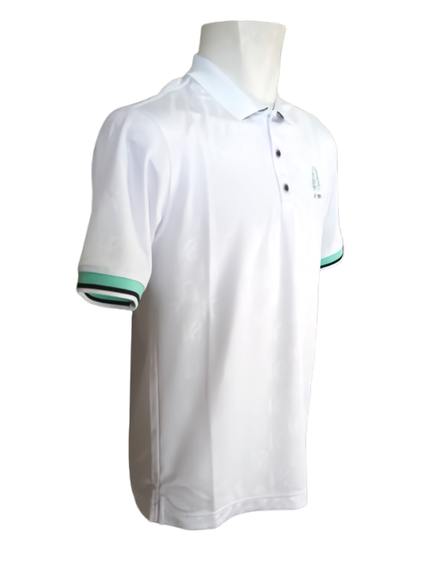 Ever Monogram Embossed Polo | ポロシャツ | ホワイト | メンズ | ゴルフウェア