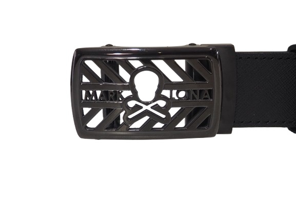 Hollow Skull Adjust Leather Belt | ベルト | ブラック | ユニセックス | ゴルフ