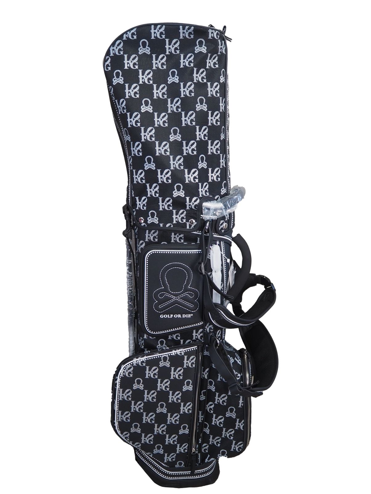 Ever Monogram Mesh Stand Caddy | キャディバッグ | ブラック | ユニセックス | ゴルフ