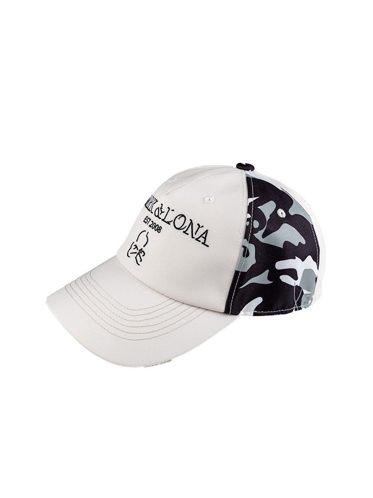Gauge Camo Panel Cap | MEN and WOMEN | キャップ | アイボリー | ユニセックス | ゴルフ