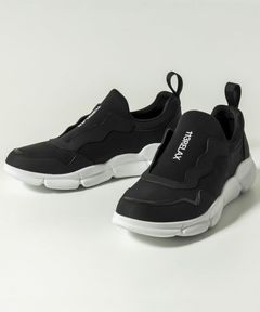 Vibramソールダッドスニーカー | ブラック×ホワイト | メンズ