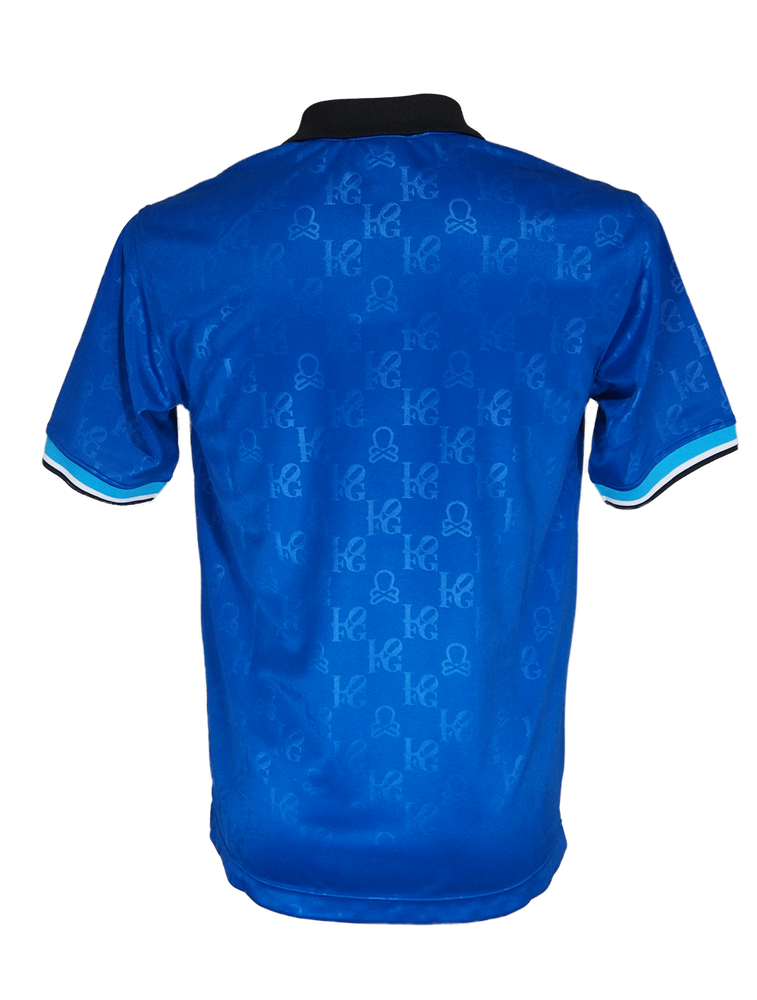 Ever Monogram Embossed Polo | ポロシャツ | ブルー | メンズ | ゴルフウェア