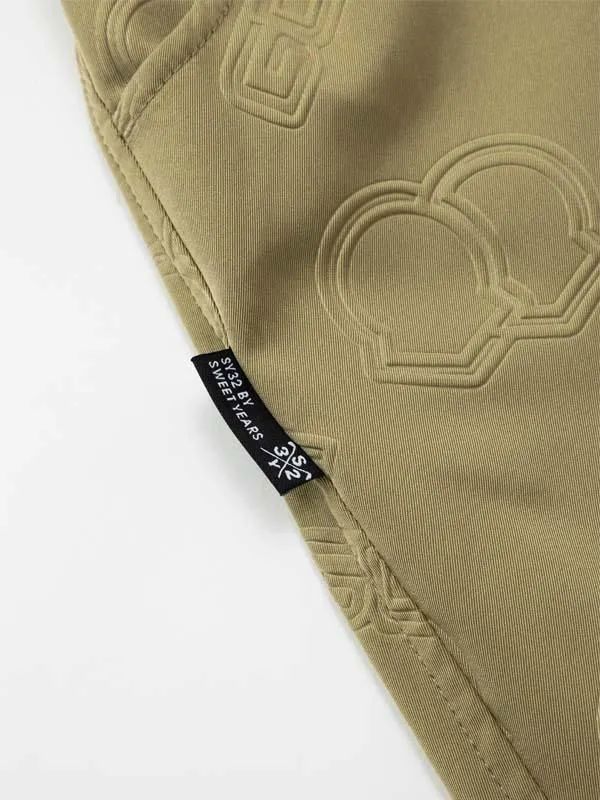 BACK EMBOSS LONG PANTS | ロングパンツ | ベージュ | メンズ | ゴルフウェア