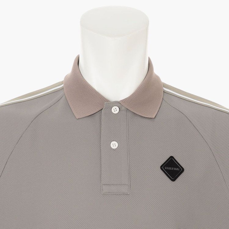 LINE POLO RF | ポロシャツ | ライトブラウン | メンズ | ゴルフウェア